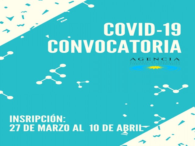 Convocatoria IP COVID 19 de la Agencia I+D+i