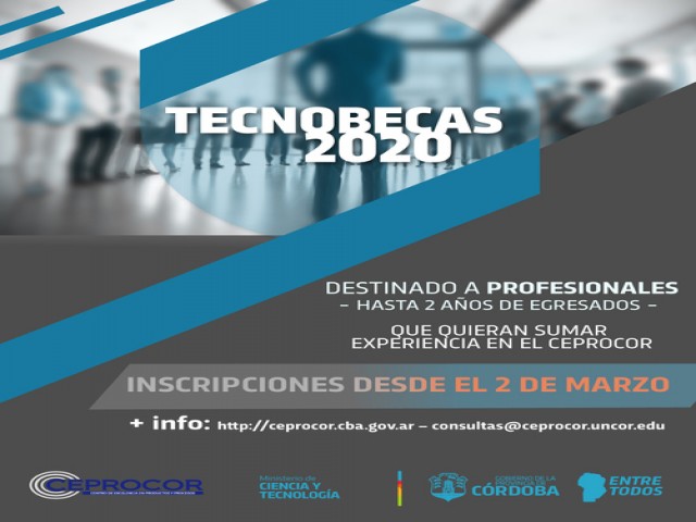 CONVOCATORIA "TECNOBECAS 2020"