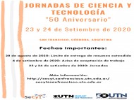 Jornadas de Ciencia y Tecnología "50 Aniversario"